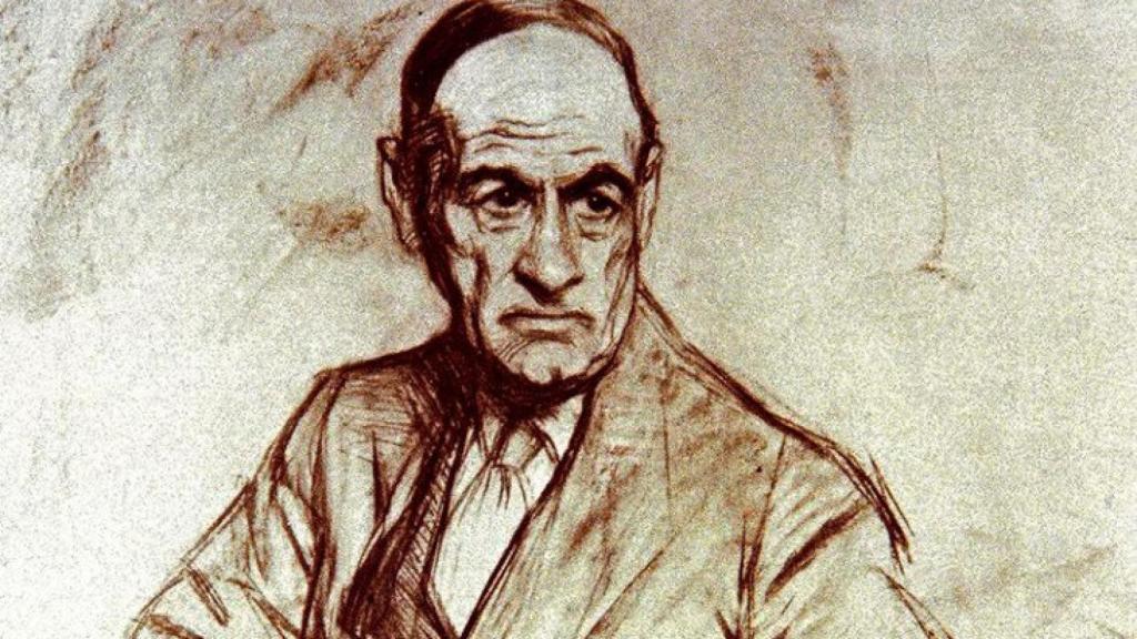 Ortega y Gasset, retratado por Ignacio Zuloaga (Fundación Ortega-Marañón). Ha formado parte de la exposición 'Revista de Occidente o la modernidad española' de la Biblioteca Nacional