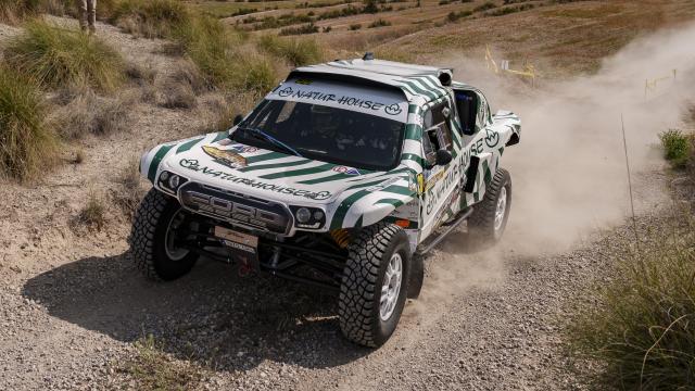 Kilian Revuelta, durante el Rallye Baja Lorca - Ciudad del Sol