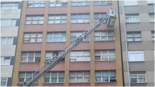 Edificio okupado de la Ronda de Nelle.