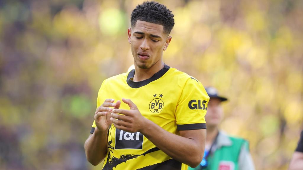 Jude Belllingham, en su último partido con el Borussia Dortmund