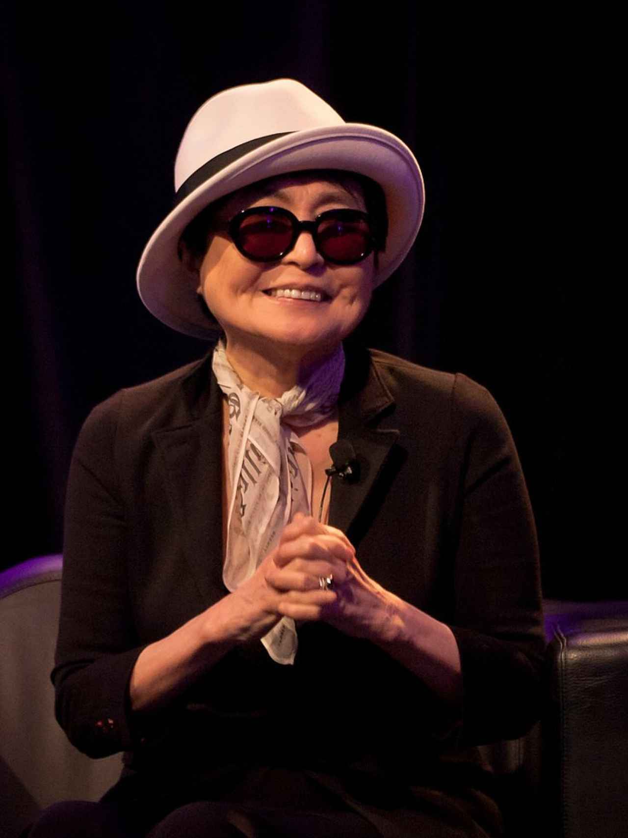 Yoko Ono en una instantánea actual.