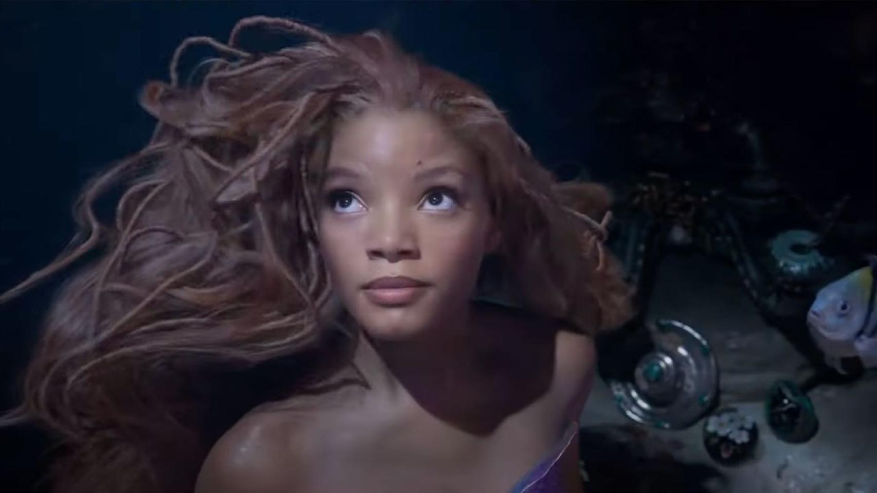 Halle Bailey en 'La sirenita'.