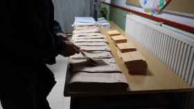 Papeletas para votar en un colegio electoral.