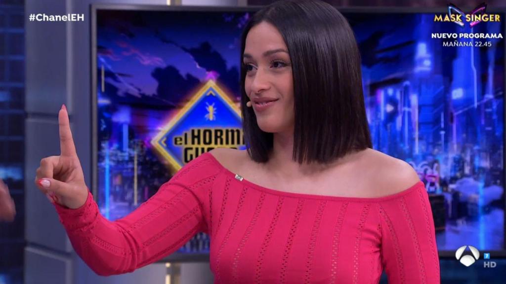 Chanel Terrero en ‘El Hormiguero’.