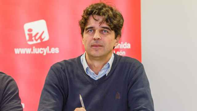 El coordinador autonómico de Izquierda Unida en Castilla y León, Juan Gascón