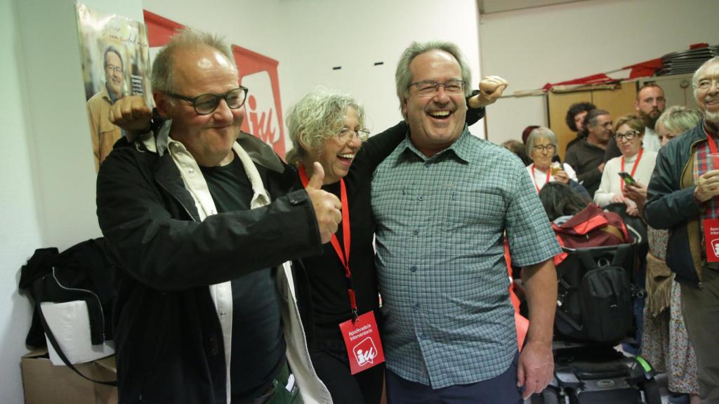 Francisco Guarido celebra la victoria electoral del 28-M