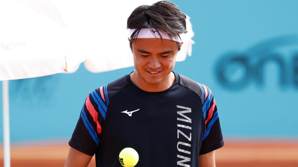 Taro Daniel, en el Mutua Madrid Open 2023