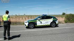 Imagen de un coche de la Guardia Civil de Tráfico