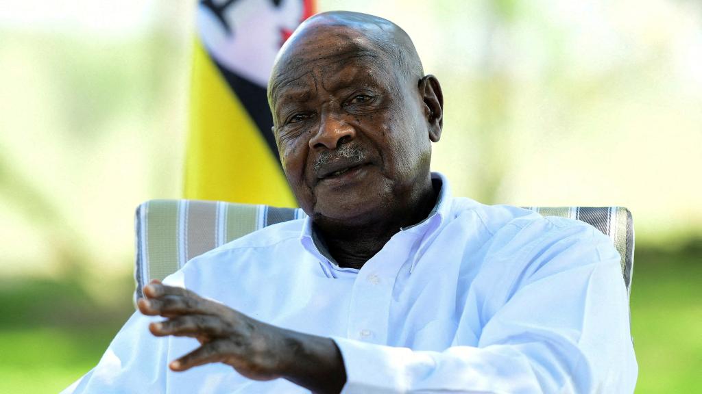 El presidente de Uganda, Yoweri Museveni, en una imagen de archivo.