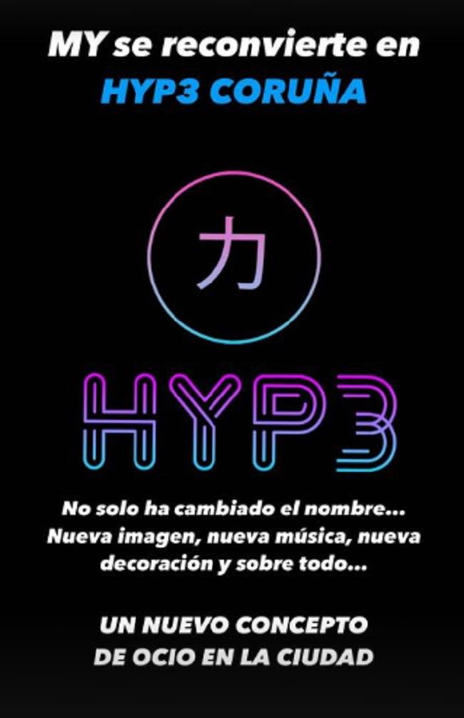 Captura del Instagram de HYP3.