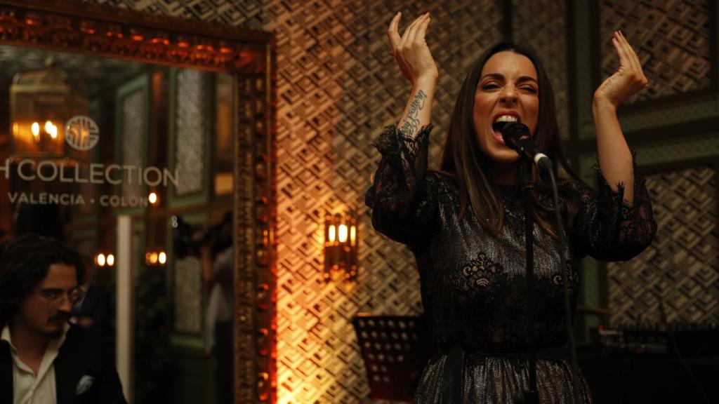 La cantante Ruth Lorenzo, durante una actuación en 2019.