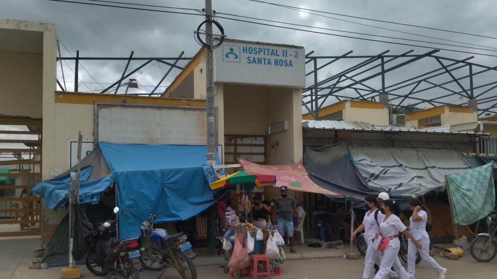 El hospital de Santa Rosa, en la ciudad noroccidental de Piura.