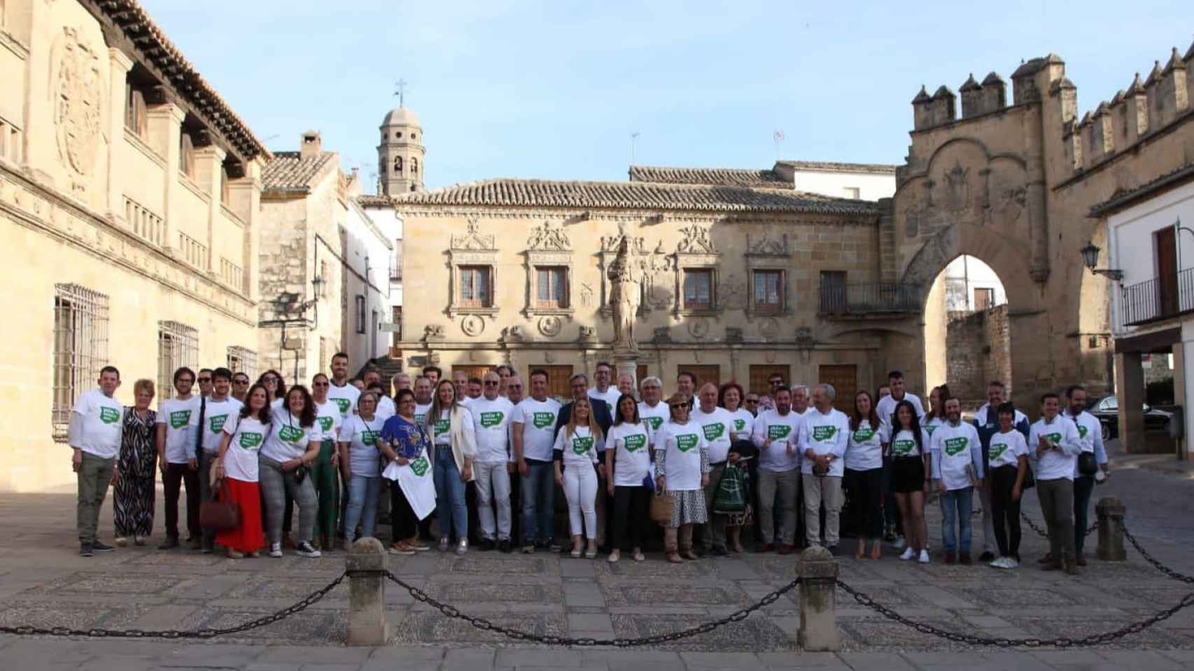 Candidatura de Jaén Merece Más en el Ayuntamiento de la capital.