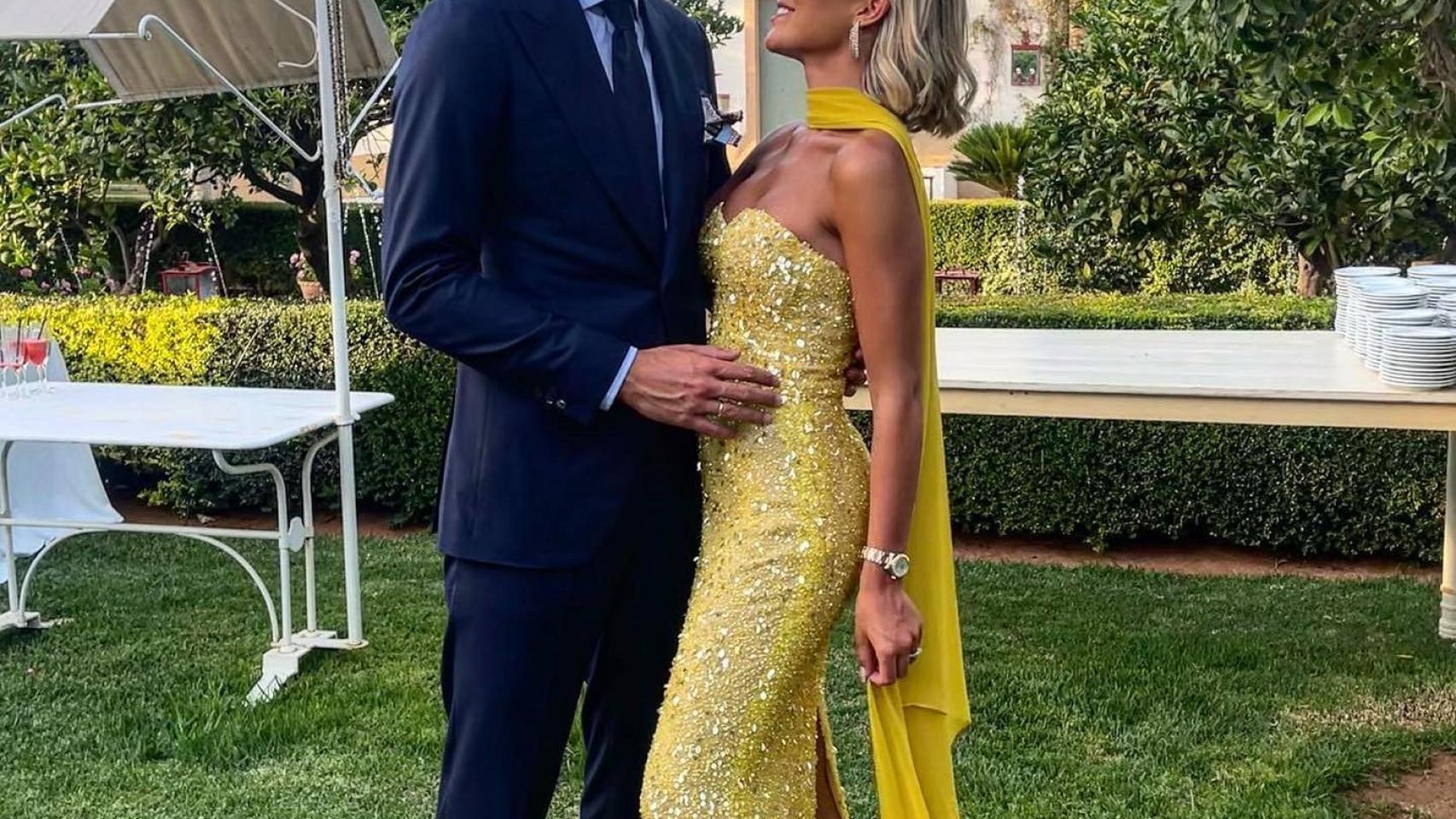 Sergio Rico y Alba Silva, en una imagen compartida en redes sociales.