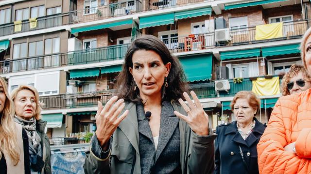 La presidenta de Vox en la Comunidad de Madrid, Rocío Monasterio.