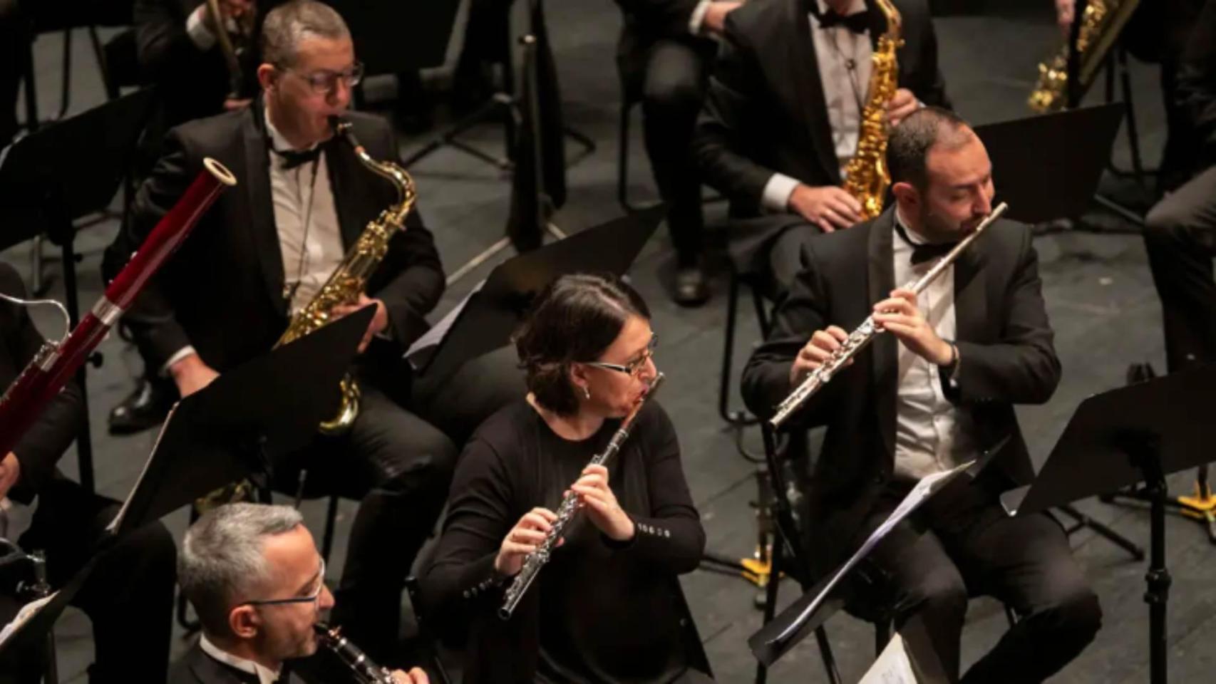 Imagen de archivo de la Banda Municipal de Música de A Coruña