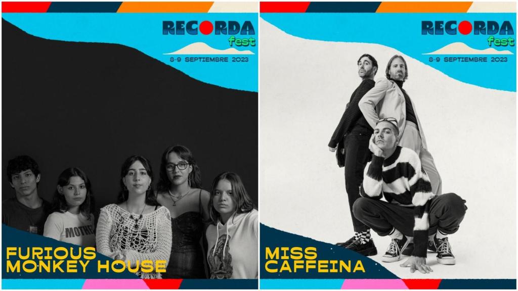 Miss Cafeína y Furious Monkey House, nuevas incorporaciones al Recorda Fest.