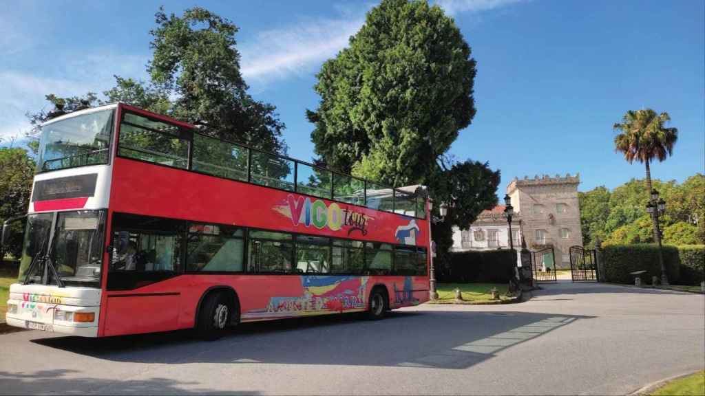 Autobús turístico de Vigo.