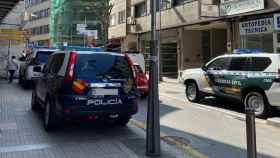 Operación policial en Pontevedra.