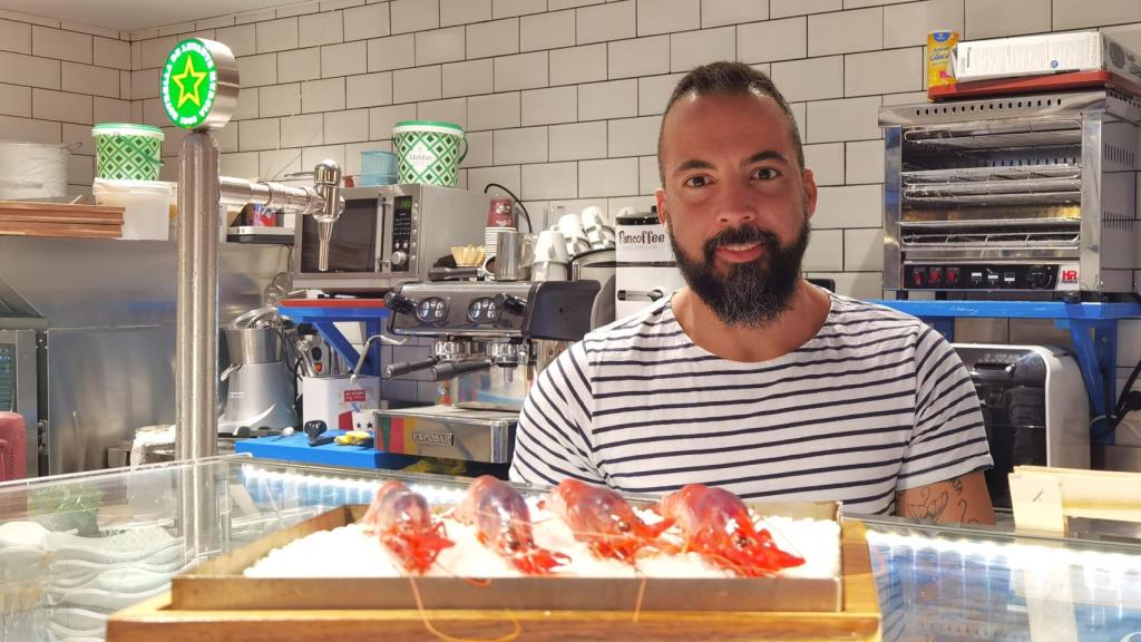 David Gallego se encarga de las propuestas culinarias de El loco del mar.