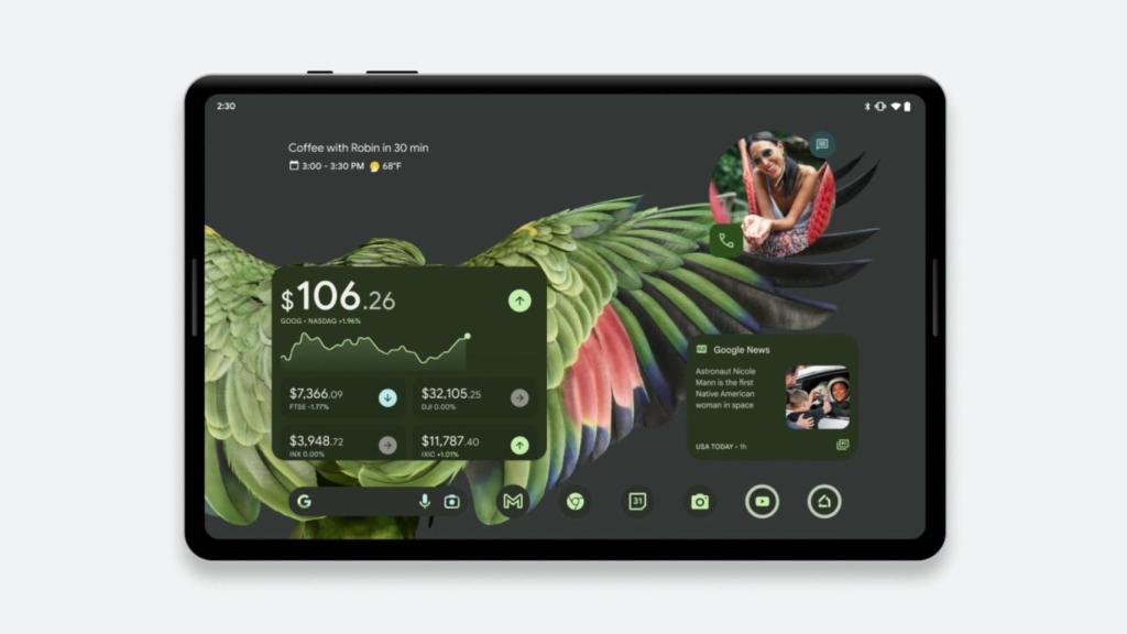 Nuevos widgets de Google Finance y Google Noticias en Android