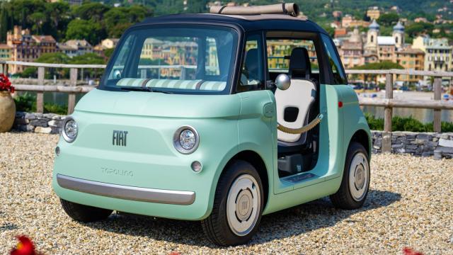 Anticipo del nuevo Fiat Topolino que llega en 2024.