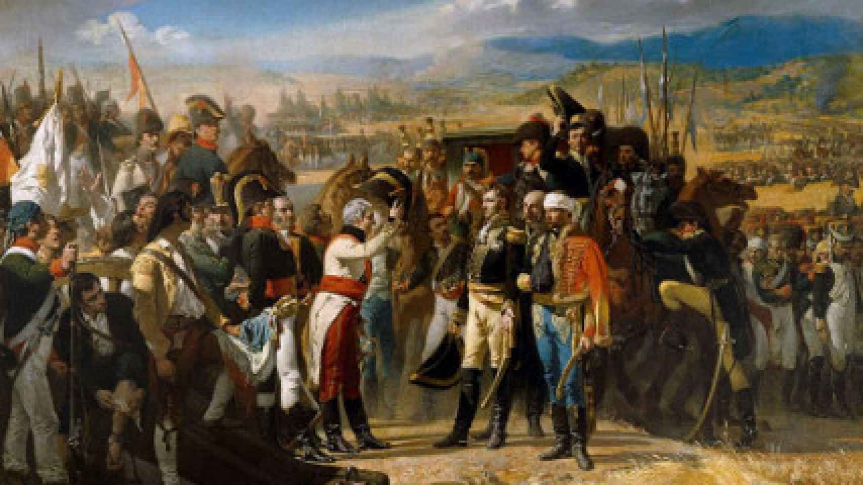 Rendición de Bailén primera derrota de Napoleón en España.
