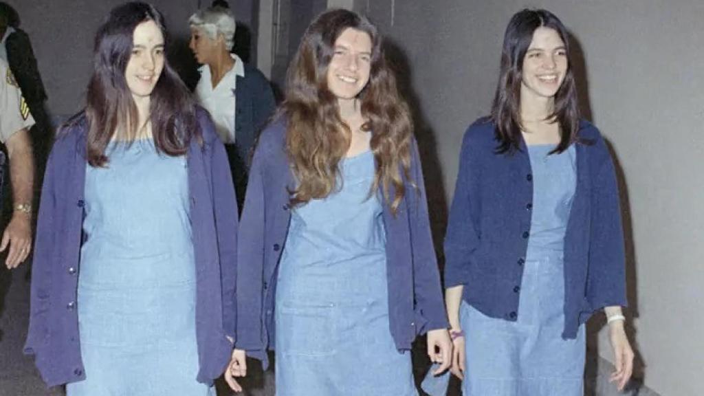 Susan Atkins, Patricia Krenwinkel y Leslie Van Houten.