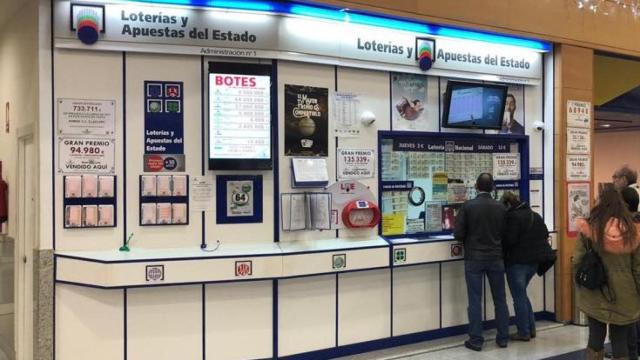 La Administración de Lotería de Carbajosa de la Sagrada que ha vendido el boleto premiado en el Euromillones.