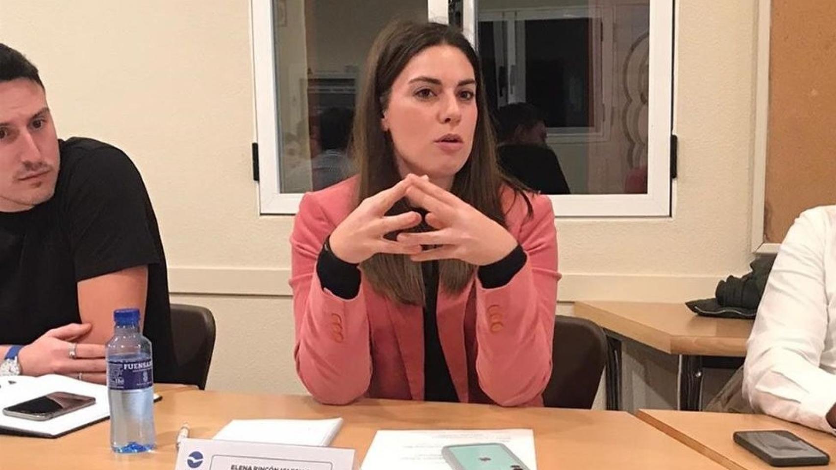 La nueva procuradora del PP por Segovia, Elena Rincón.