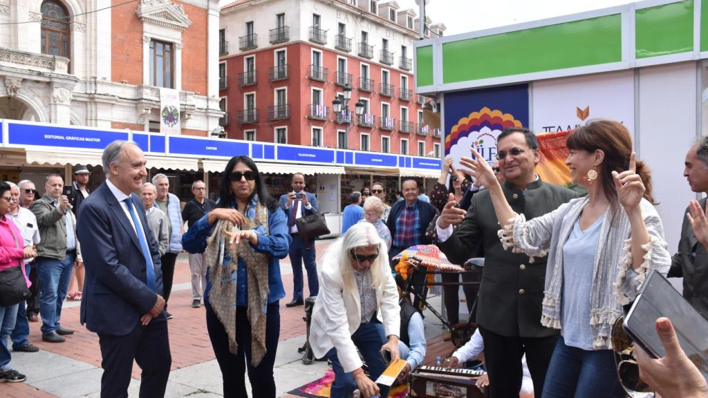 Inauguración de la Feria del Libro en Valladolid