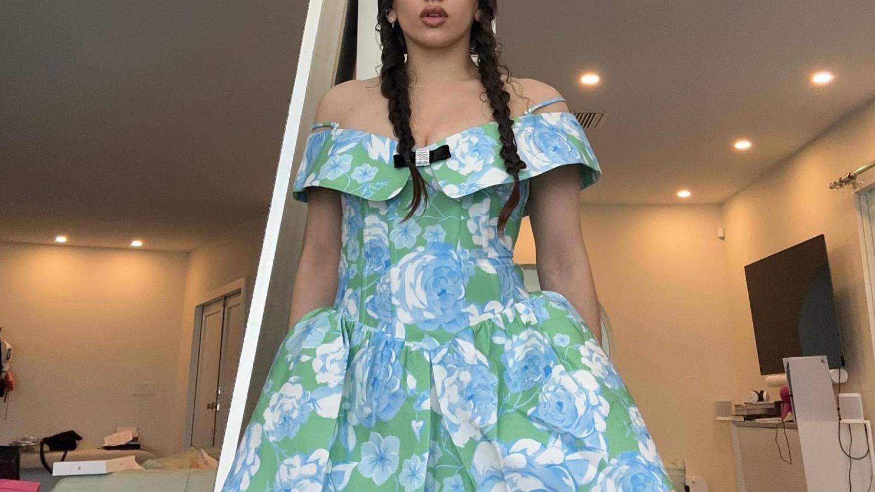 Rosalía, en una imagen compartida en redes sociales.