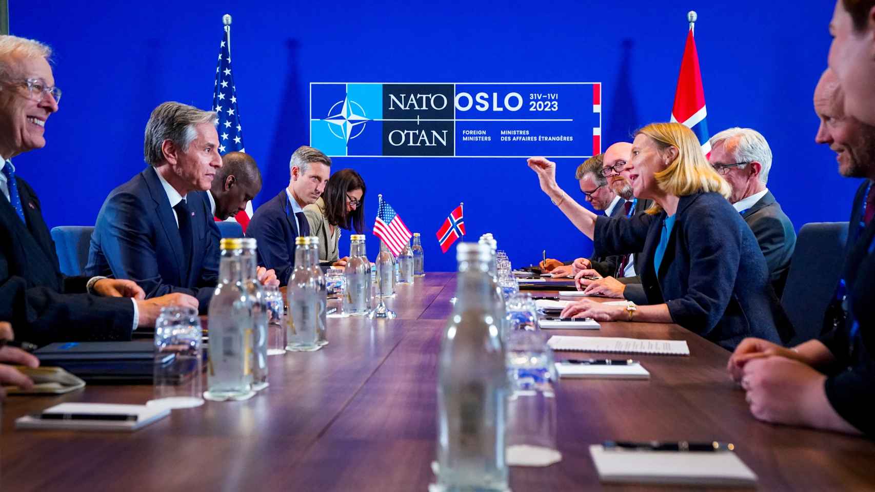 Reunión informal de ministros de Relaciones Exteriores de la OTAN en Oslo.