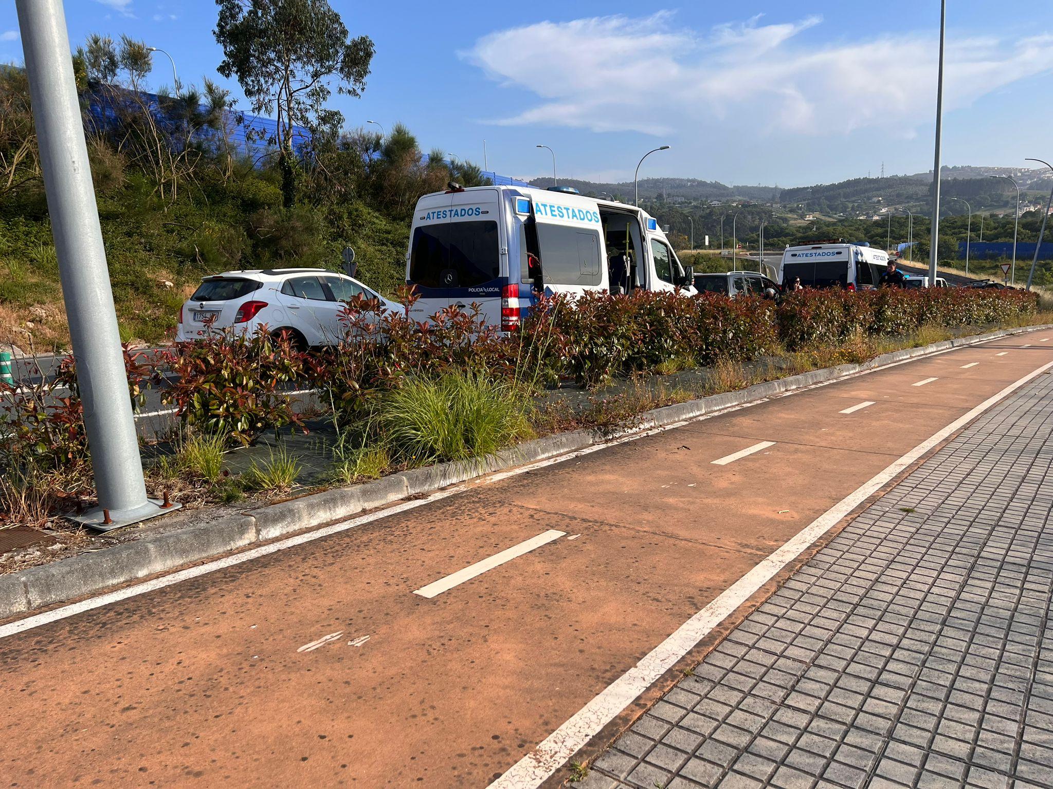 Atestados acudió a la salida de vía de Novo Mesoiro (Víctor – Novo Mesoiro).