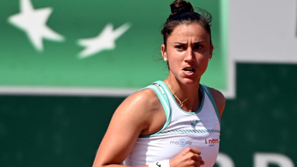 Sara Sorribes, en Roland Garros