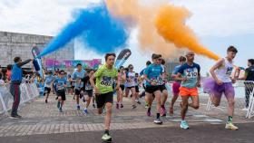 La Cidade da Cultura ha acogido este sábado la Holi Gaiás.