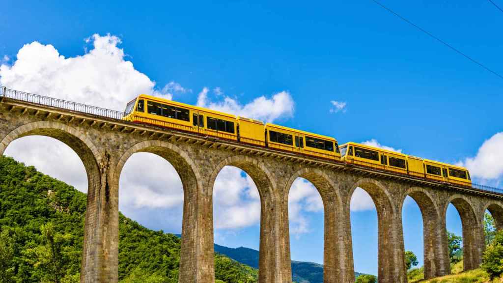 El tren amarillo (Francia)