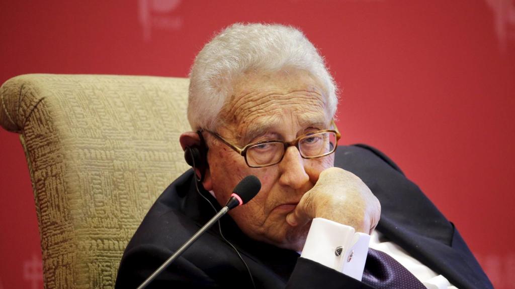 El exsecretario de Estado de los Estados Unidos, Henry Kissinger.