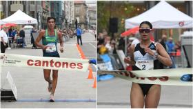 Los ganadores del Gran Premio Internacional de Marcha Cantones.