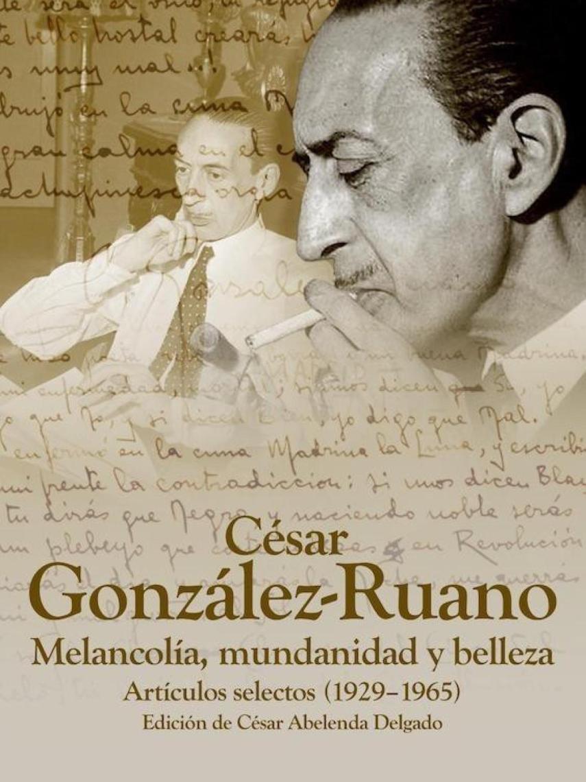 Portada de la antología de columnas de Ruano de César Abelenda.