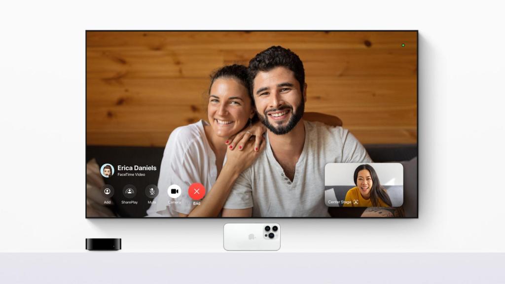 FaceTime en Apple TV.