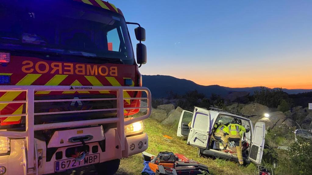 Accidente en la AV-905