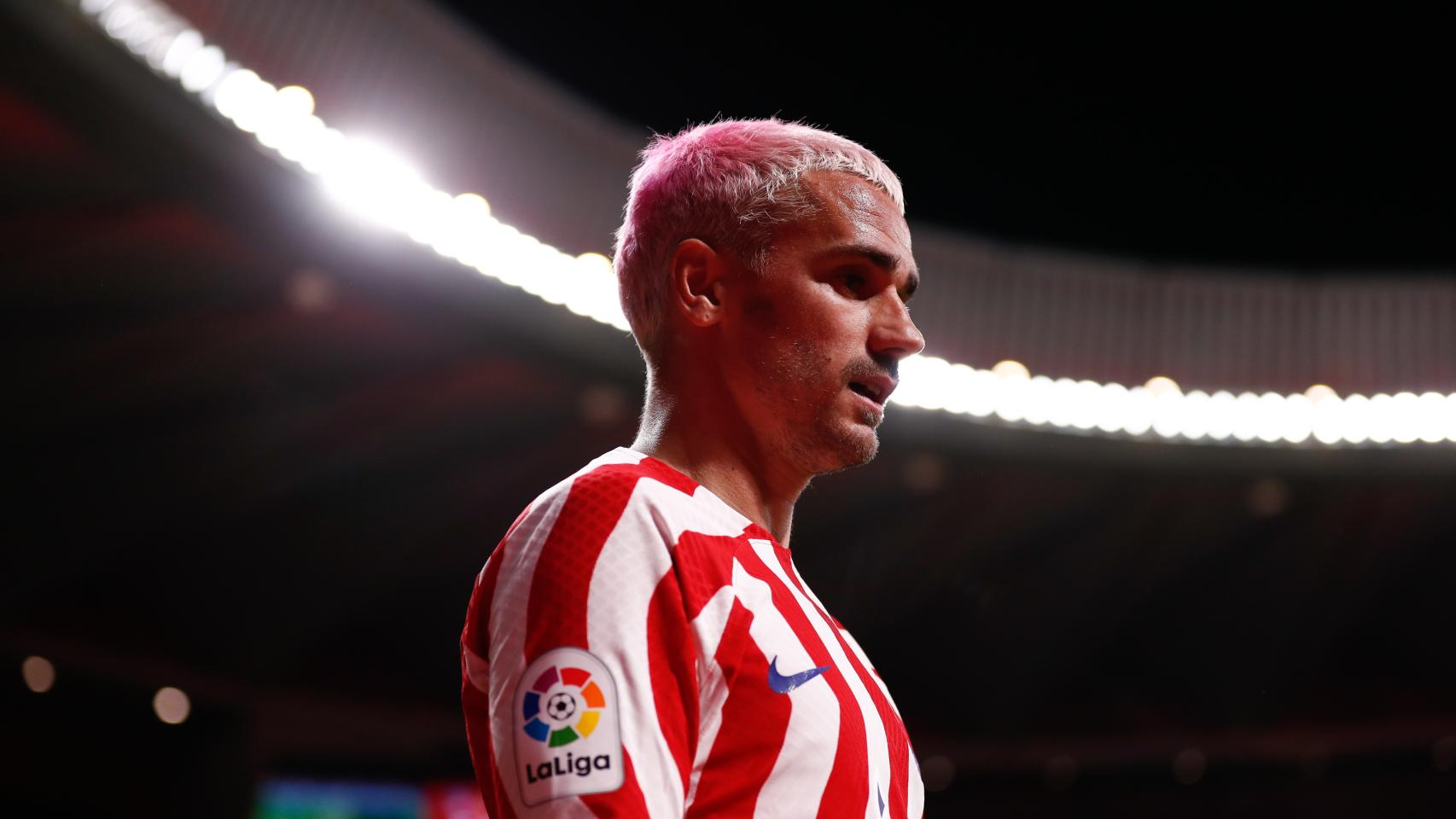 Antoine Griezmann, en un partido del Atlético de Madrid de la temporada 2022/2023
