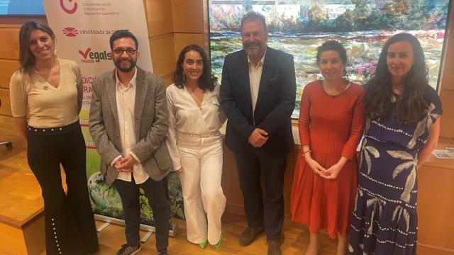 Ganadores del Premio Cátedra Vegalsa-Eroski.