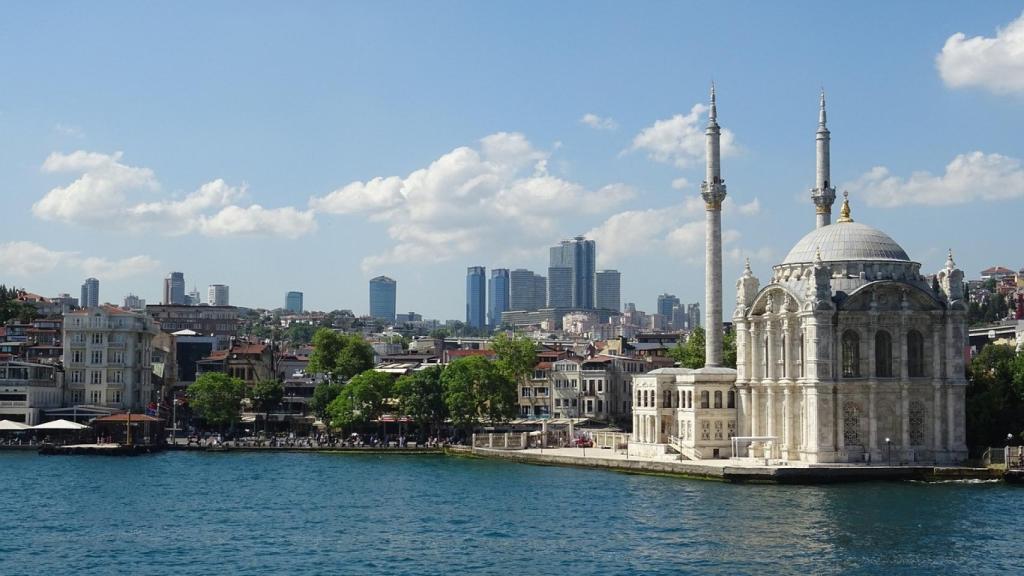 Paisaje de Estambul.