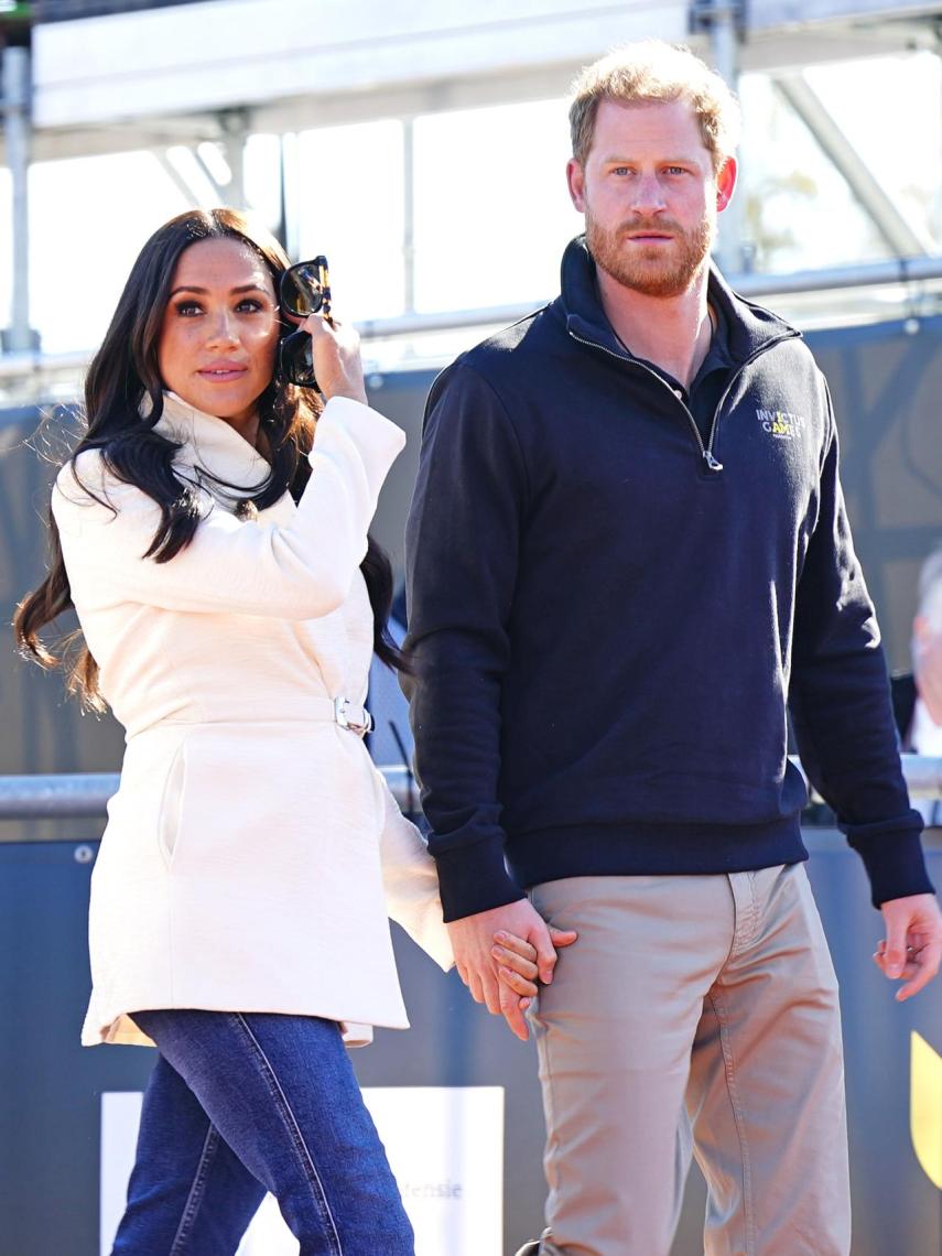 Meghan Markle y el príncipe Harry.