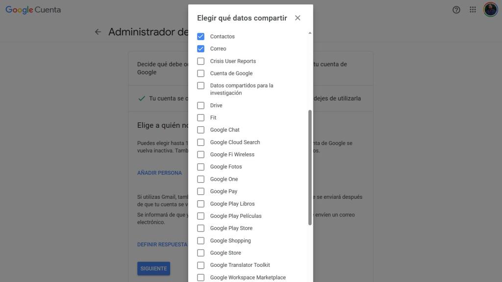 Elegir qué información compartir tras el fallecimiento