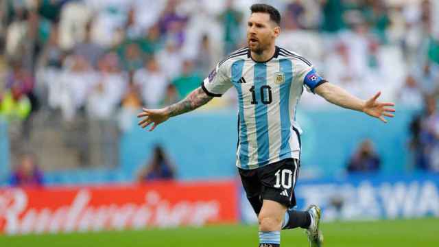 Lionel Messi en el Mundial de Qatar.