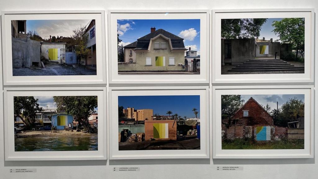 Localizaciones de algunos de los lugares en los que se han pintado los grafitis