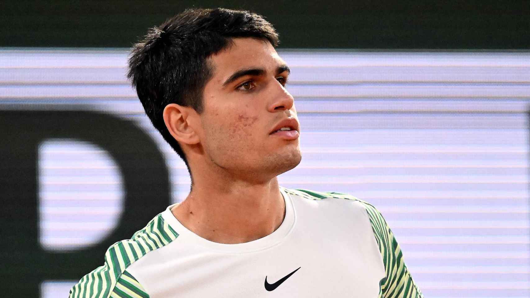 Carlos Alcaraz, en Roland Garros 2023